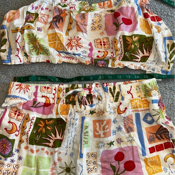 Sweetheart Clothing Multicolor 2Piece Shorts Set - Picture 4 of 6